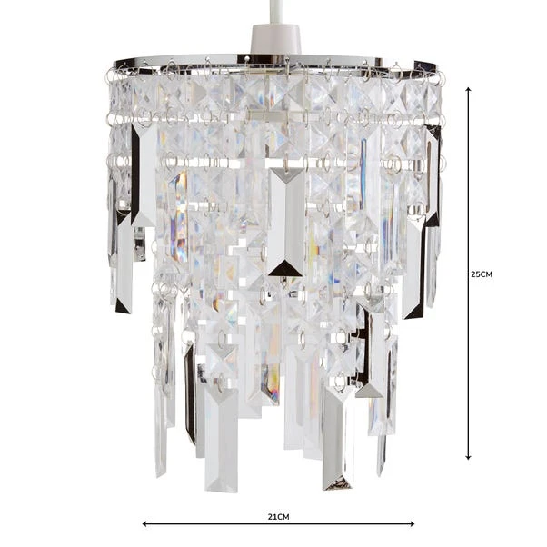 Caressa Jewel Easy Fit Pendant Shade - Image 4