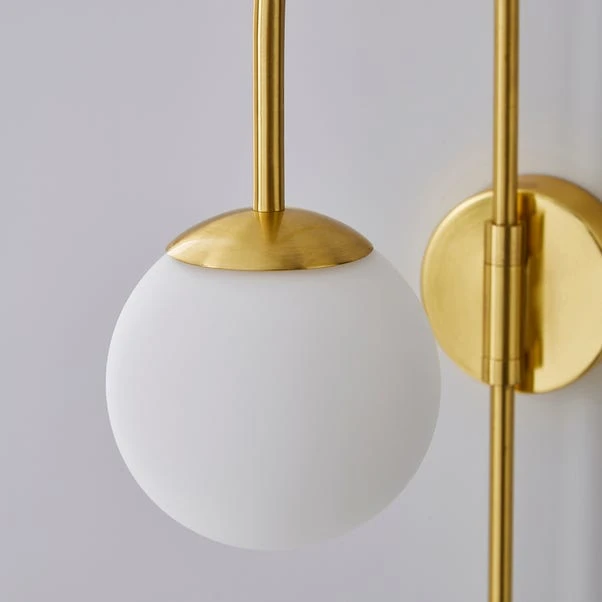 Eniola Gold Plug In Wall Light - Image 3