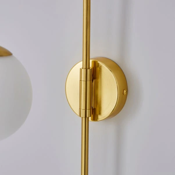 Eniola Gold Plug In Wall Light - Image 4