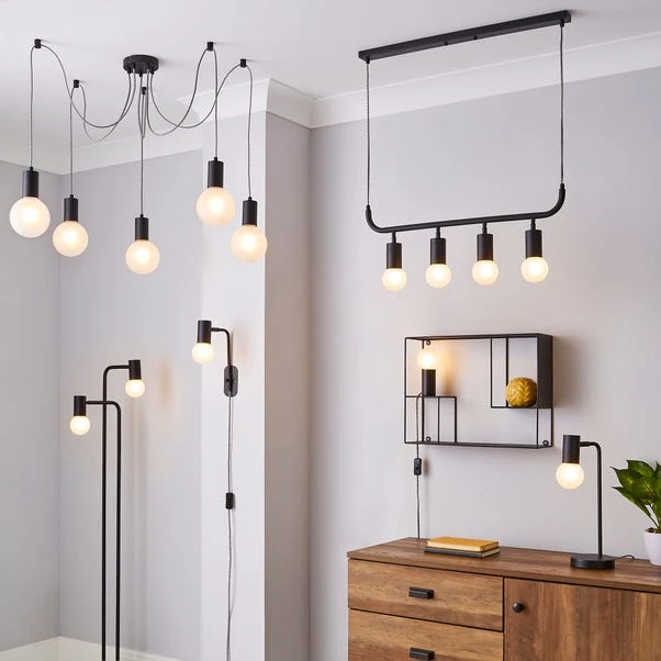 Bradford Matt Black Table Lamp - Image 7