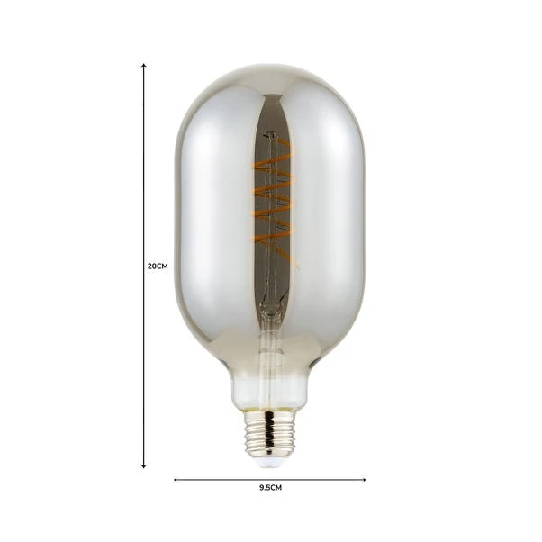 Status Haines 4W Chrome Oval Filament Bulb - Image 5