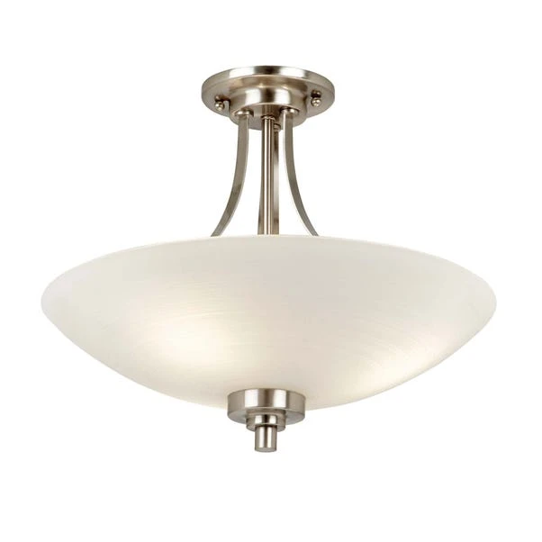 Vogue Welles 3 Light Semi Flush Ceiling Light - Image 10