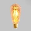 Dunelm 4W ST64 ES LED Crackle Bulb