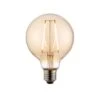 Vogue 2W ES LED Amber Filament Large Globe Bulb