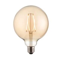 Vogue 2W ES LED Amber Filament XL Globe Bulb