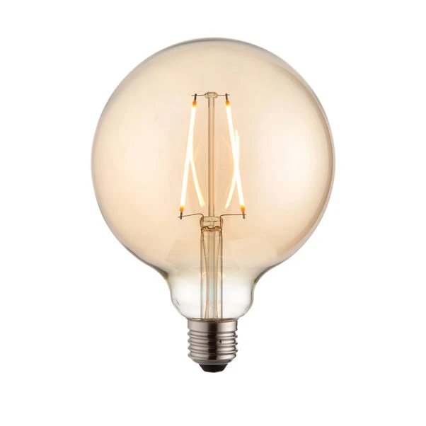 Vogue 2W ES LED Amber Filament XL Globe Bulb