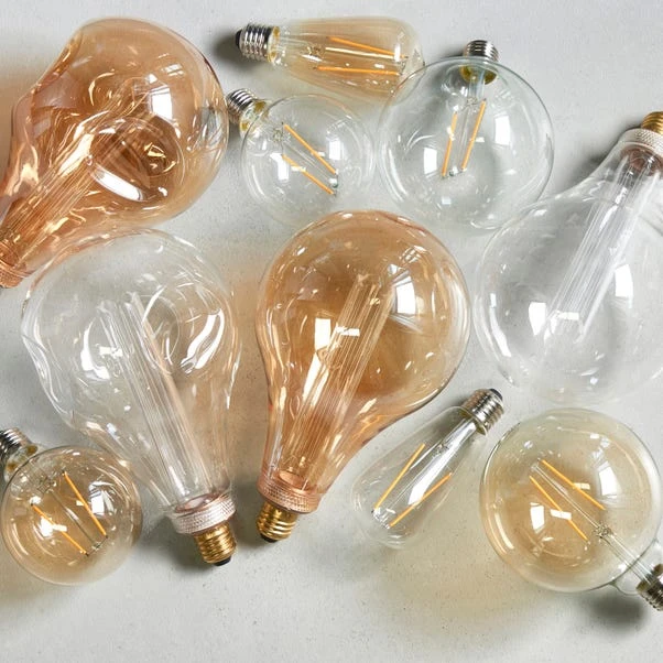 Vogue 2W ES LED Amber Filament XL Globe Bulb - Image 6