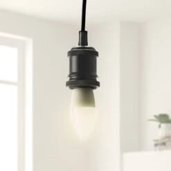 Set Of 4 Status 4W Pearl SES Candle Bulbs