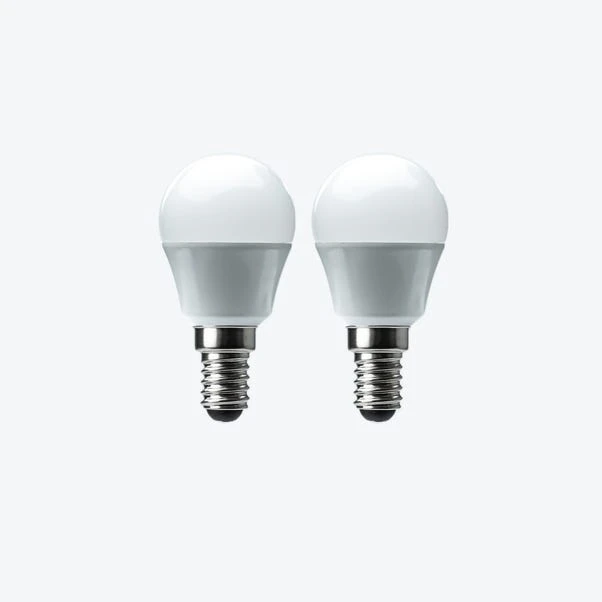 Set Of 2 Status 4W Day Light Pearl SES Mini Globe Bulbs - Image 3