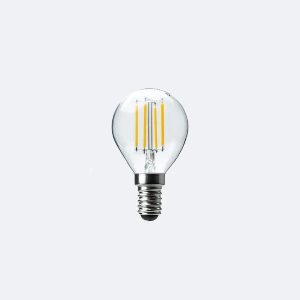 Set Of 2 Status 4.5W SES Mini Globe Dimmable Filament Bulbs - Image 3