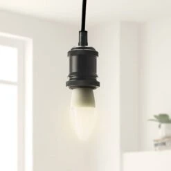 Set Of 2 Status 4W Day Light Pearl BC Candle Bulbs