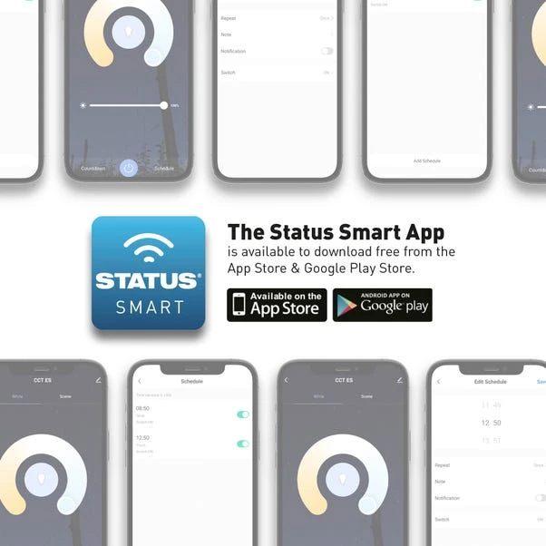 Status SMART 9W BC GLS Temperature Changing Pearl Bulb - Image 5