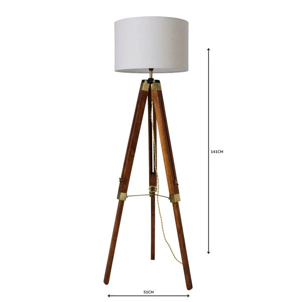 Trio Tripod Floor Lamp - Image 11