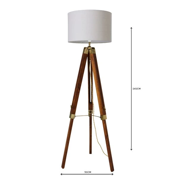Trio Tripod Floor Lamp - Image 12
