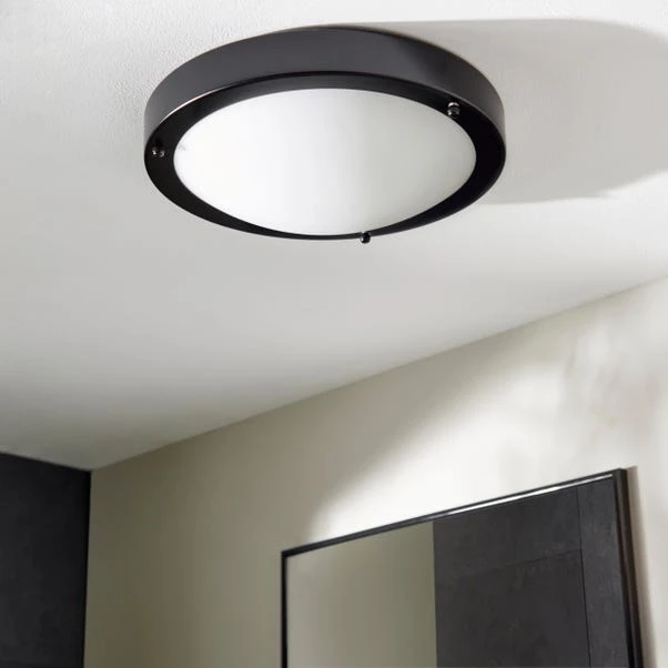 Pluto Bathroom Flush Ceiling Light - Image 2