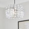 West End Chrome Easy Fit Pendant Shade