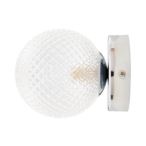 Vaughn Globe Glass Wall Light - Image 4