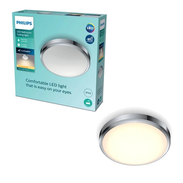 Philips Doris Warm White Integrated LED Flush Ceiling Light - Image 7