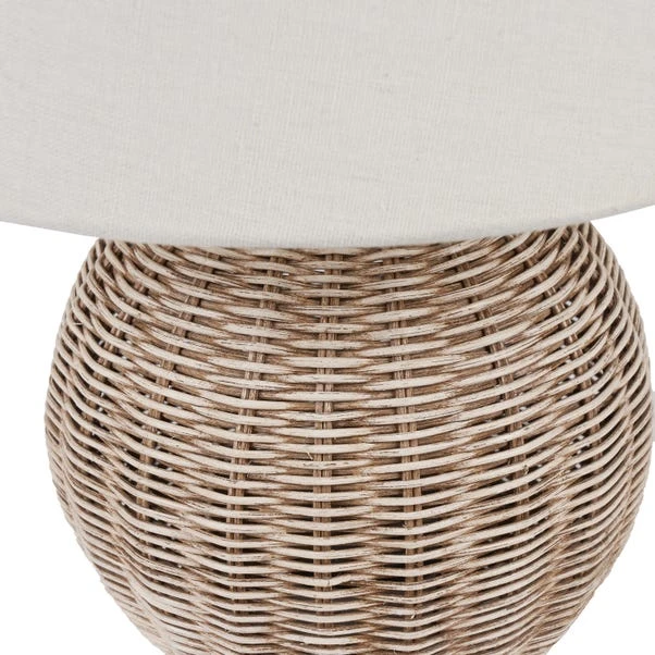 Raffles Rattan Table Lamp - Image 4