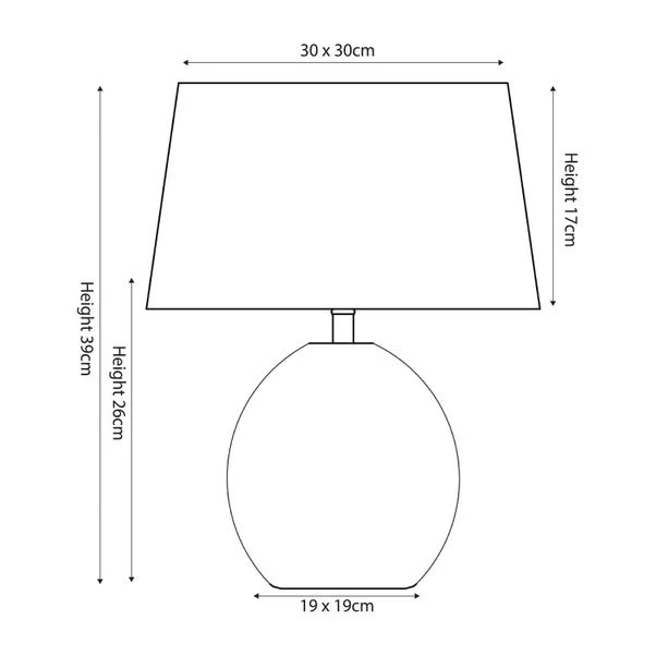 Raffles Rattan Table Lamp - Image 5
