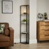 Keates Corner Shelved Floor Lamp