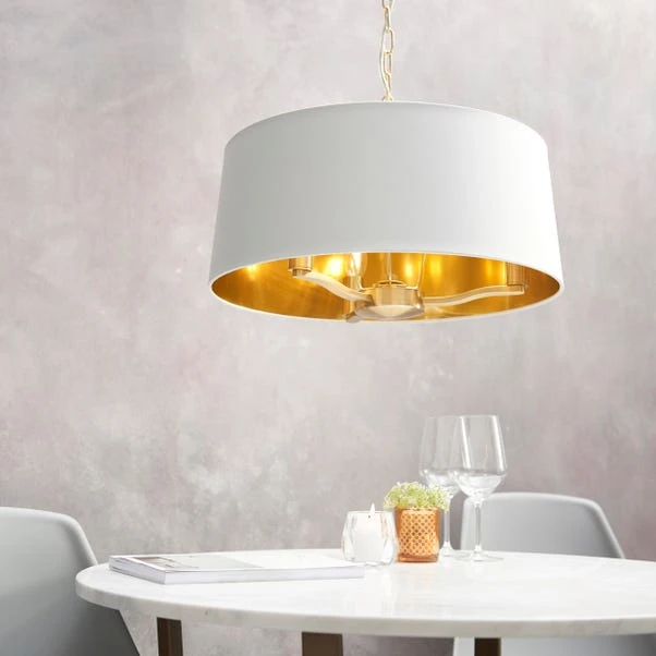 Vogue Elijah Traditional 3 Light Pendant Light - Image 11