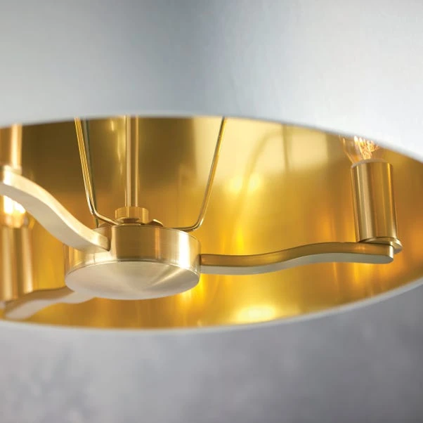 Vogue Elijah Traditional 3 Light Pendant Light - Image 14