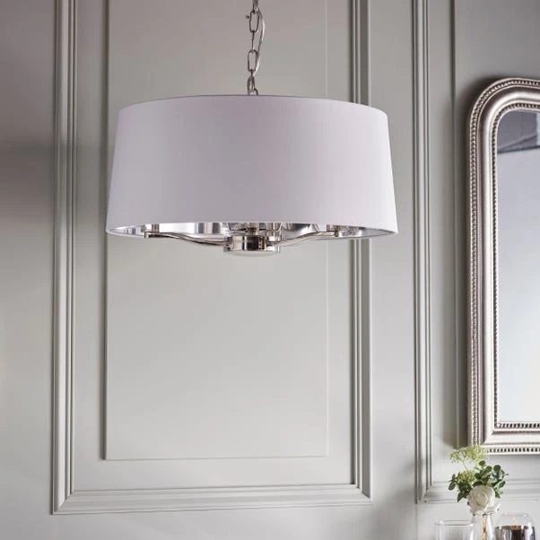 Vogue Elijah Traditional 3 Light Pendant Light - Image 2