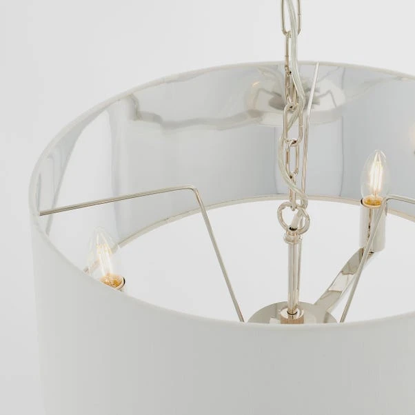 Vogue Elijah Traditional 3 Light Pendant Light - Image 6