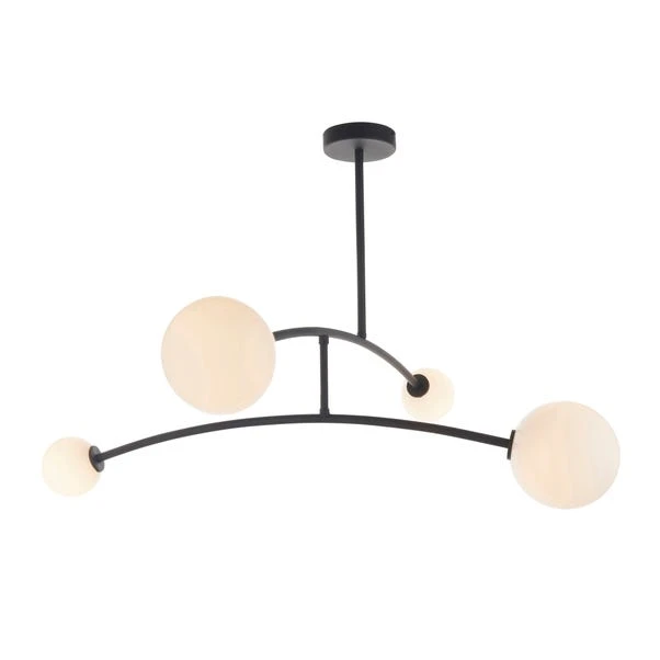 Vogue Nico 4 Light Semi Flush Ceiling Light - Image 6