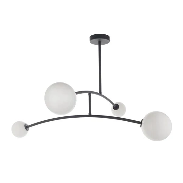 Vogue Nico 4 Light Semi Flush Ceiling Light - Image 7