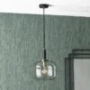 Florence Metal And Glass Pendant Light