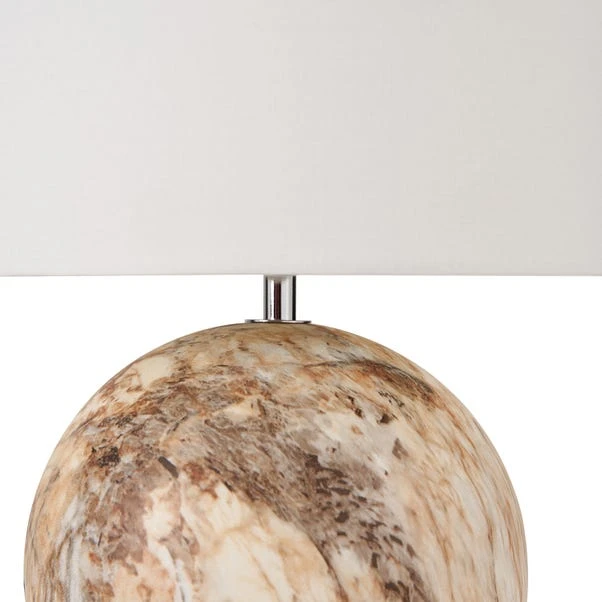 Viejo Stone Effect Ceramic Table Lamp - Image 4