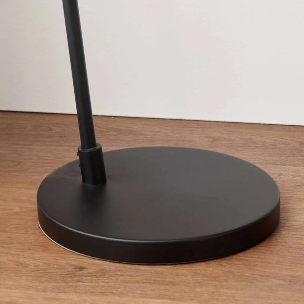 Toulon Matt Black Task Floor Lamp - Image 3
