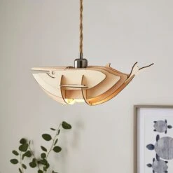 Whale Paint Your Own Easy Fit Pendant Shade