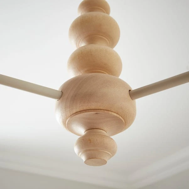 Bobby Pleated 3 Light Paint Your Own Semi Flush Candlestick Chandelier - Image 4