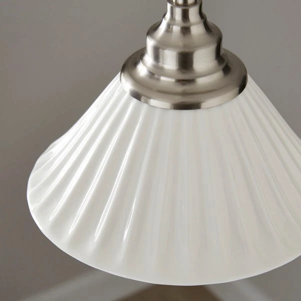 Lilbourne Ribbed Ceramic Pendant Light - Image 3