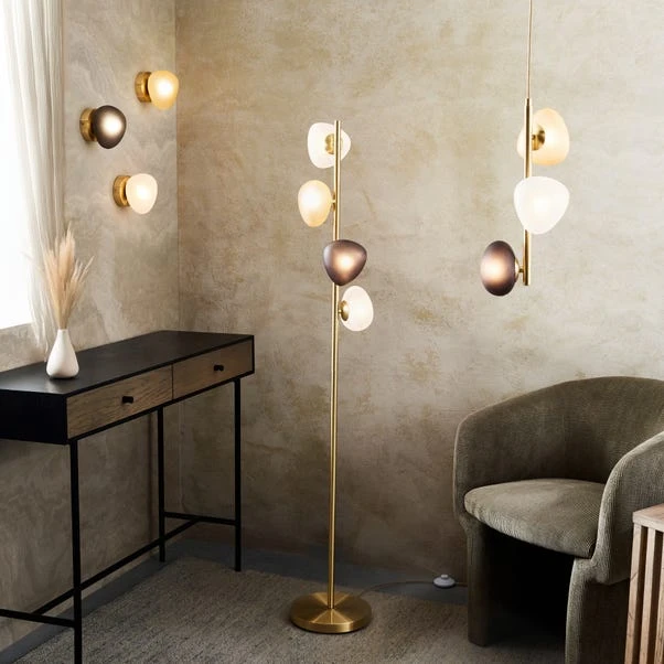 Pebble 4 Light Floor Lamp - Image 7