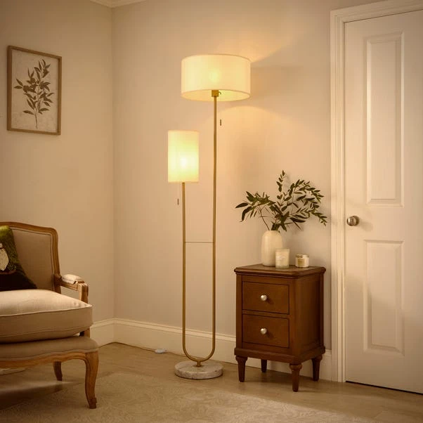 Sadie 2 Light Floor Lamp - Image 2