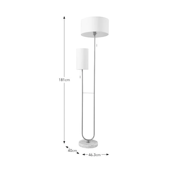 Sadie 2 Light Floor Lamp - Image 6