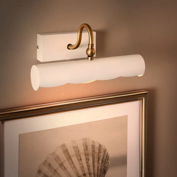 Remi Scalloped Adjustable Picture Wall Light - Image 2