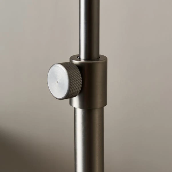 Tobias Industrial Ribbed Adjustable Floor Lamp - Image 4