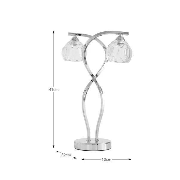 Alena 2 Light Table Lamp - Image 6