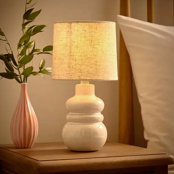 Bea Reactive Glaze Table Lamp - Image 8