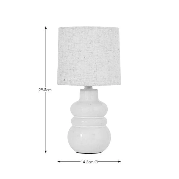 Bea Reactive Glaze Table Lamp - Image 12