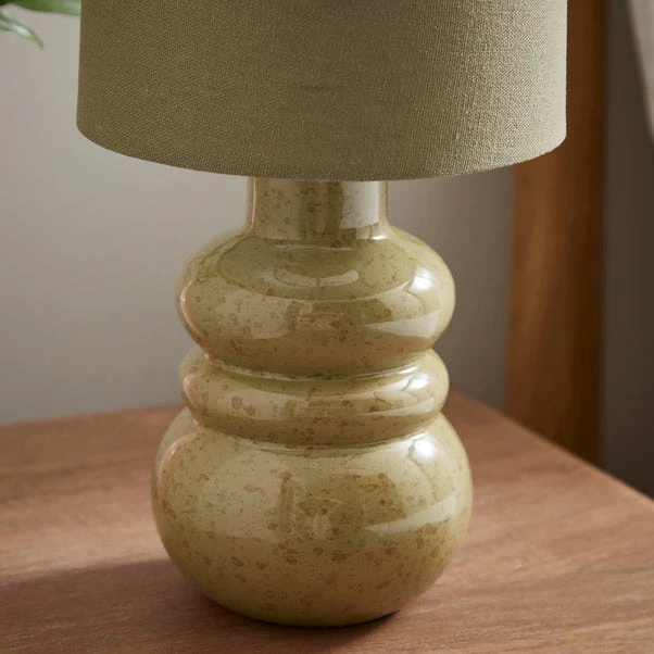 Bea Reactive Glaze Table Lamp - Image 3