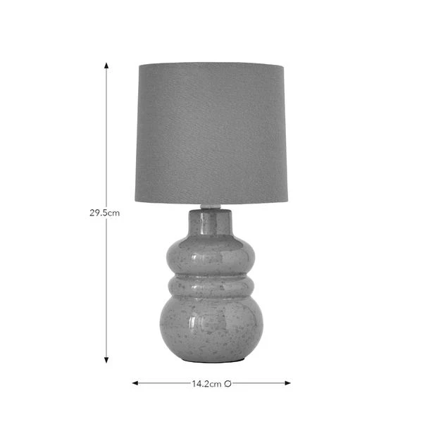 Bea Reactive Glaze Table Lamp - Image 6