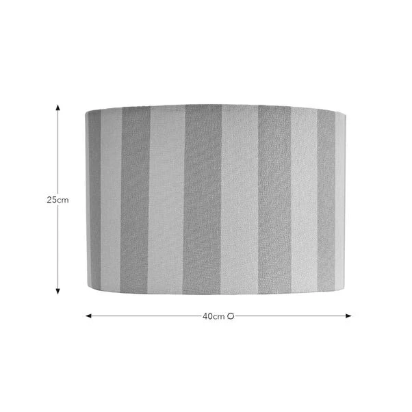 Beatrice Stripe Drum Lamp Shade - Image 15
