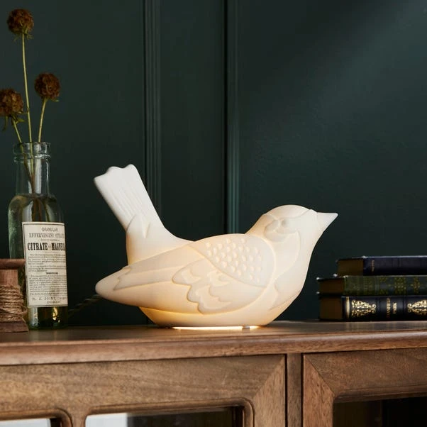 Sparrow Porcelain Table Lamp
