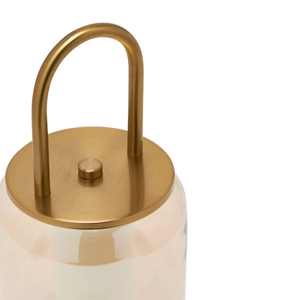 Hestia Lantern Rechargeable Colour Changing LED Touch Table Lamp - Image 5